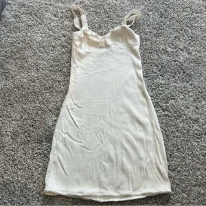 SKIMS Cream Mini Dress